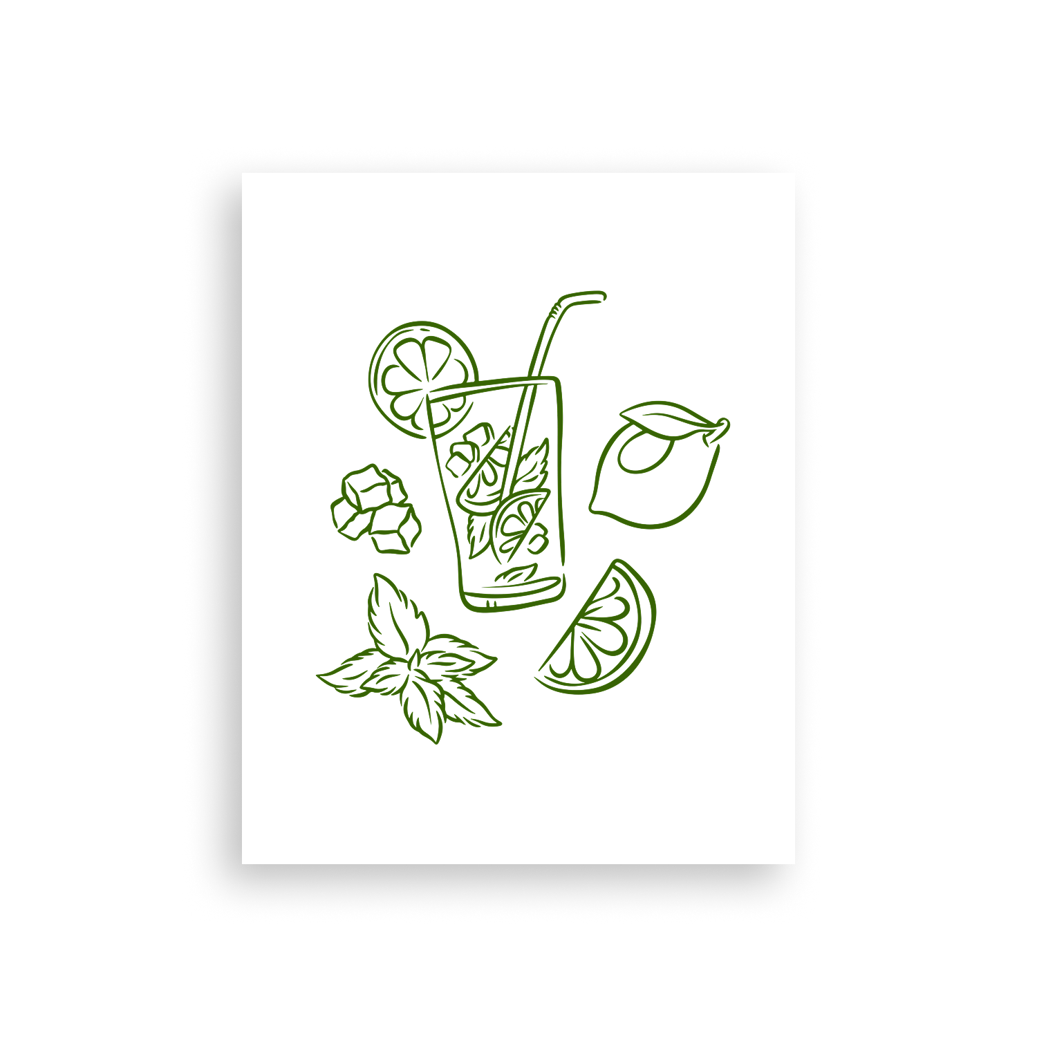 Green Summer Poster