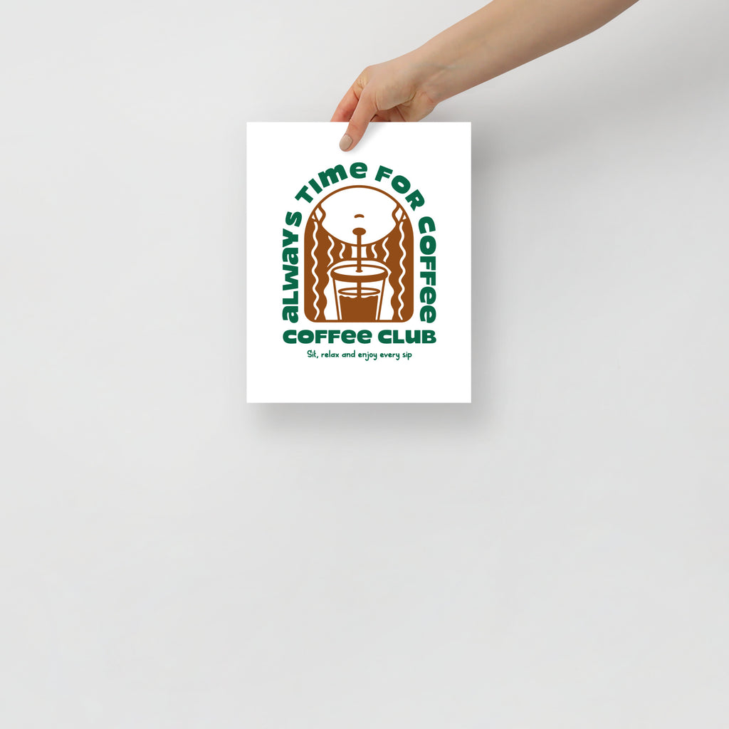 Coffee Club Poster