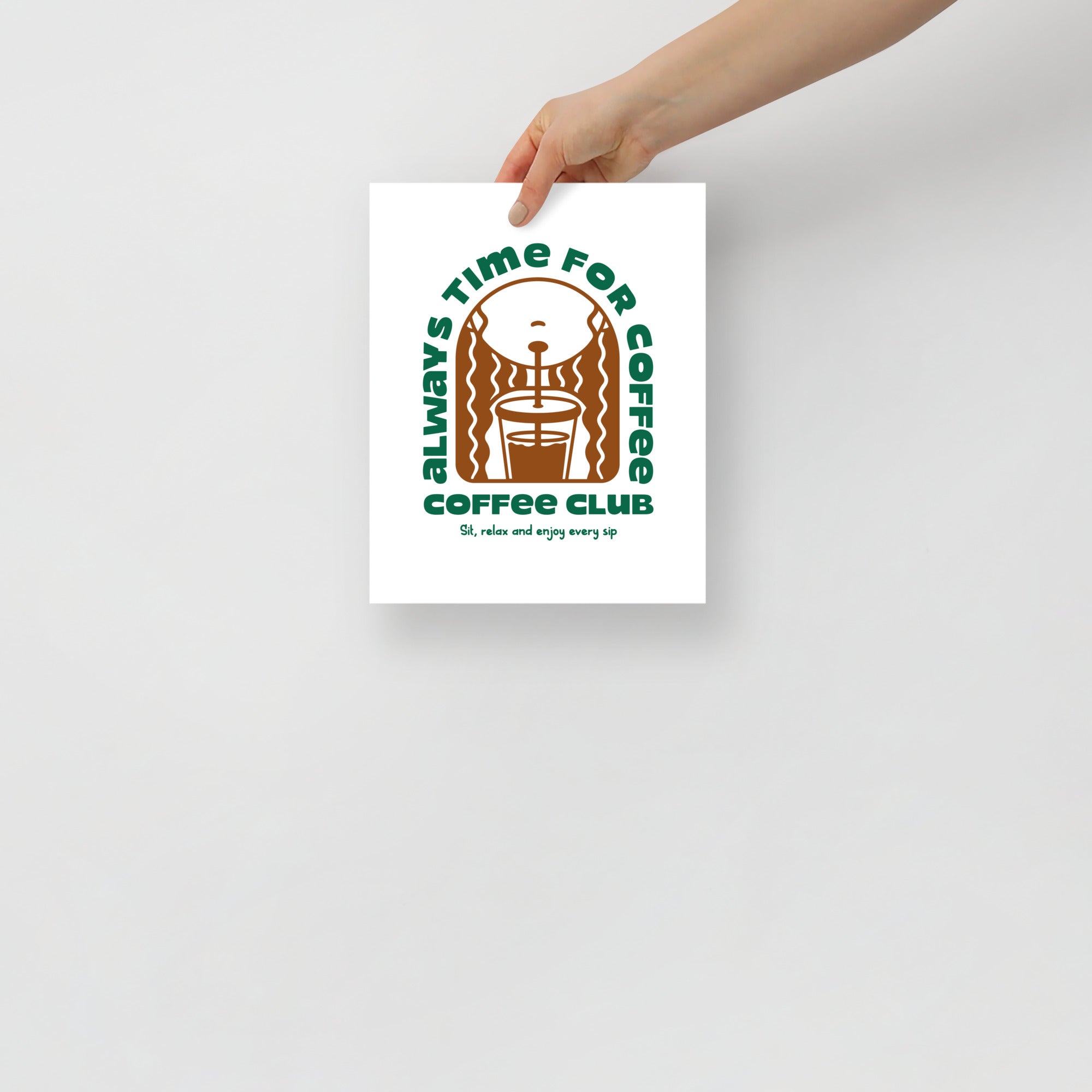 Coffee Club Poster