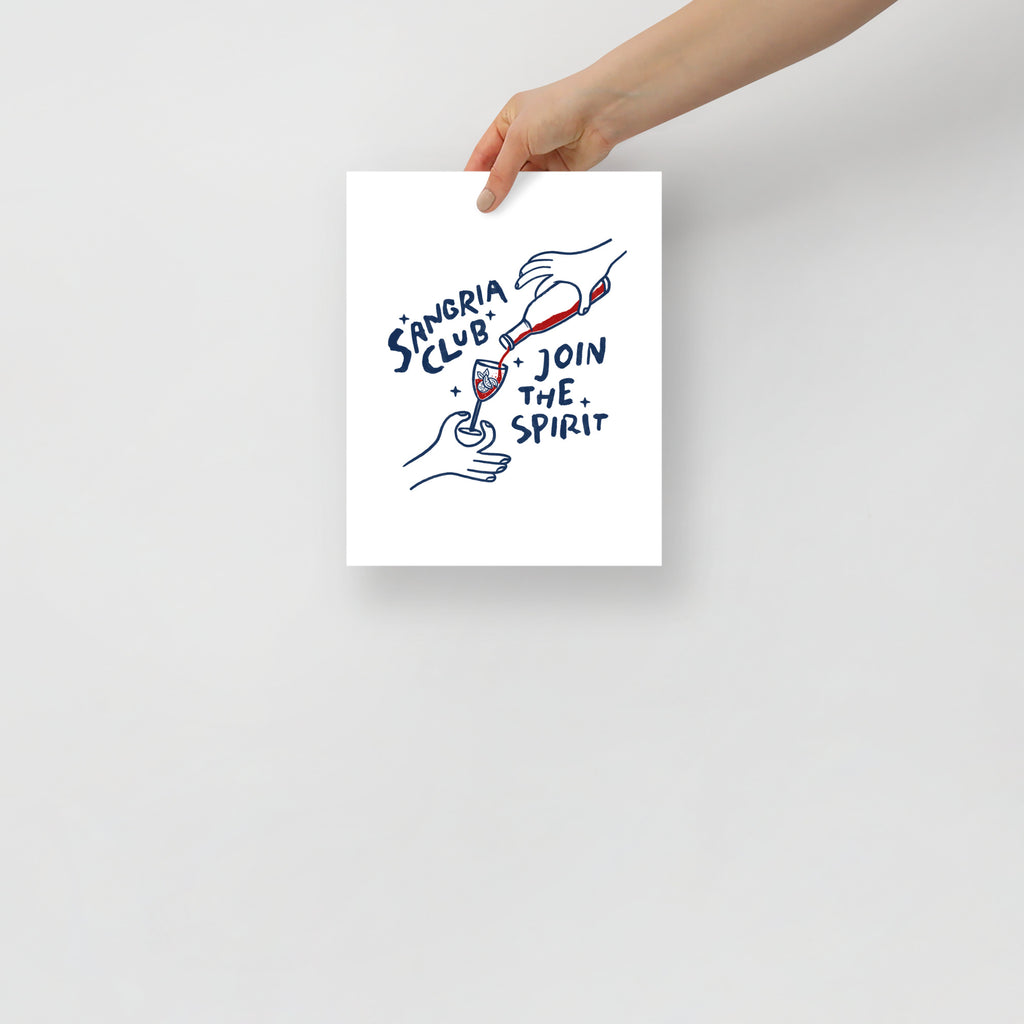Sangria Club Poster