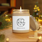 Candle with Design 9oz