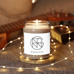 Candle with Design 9oz