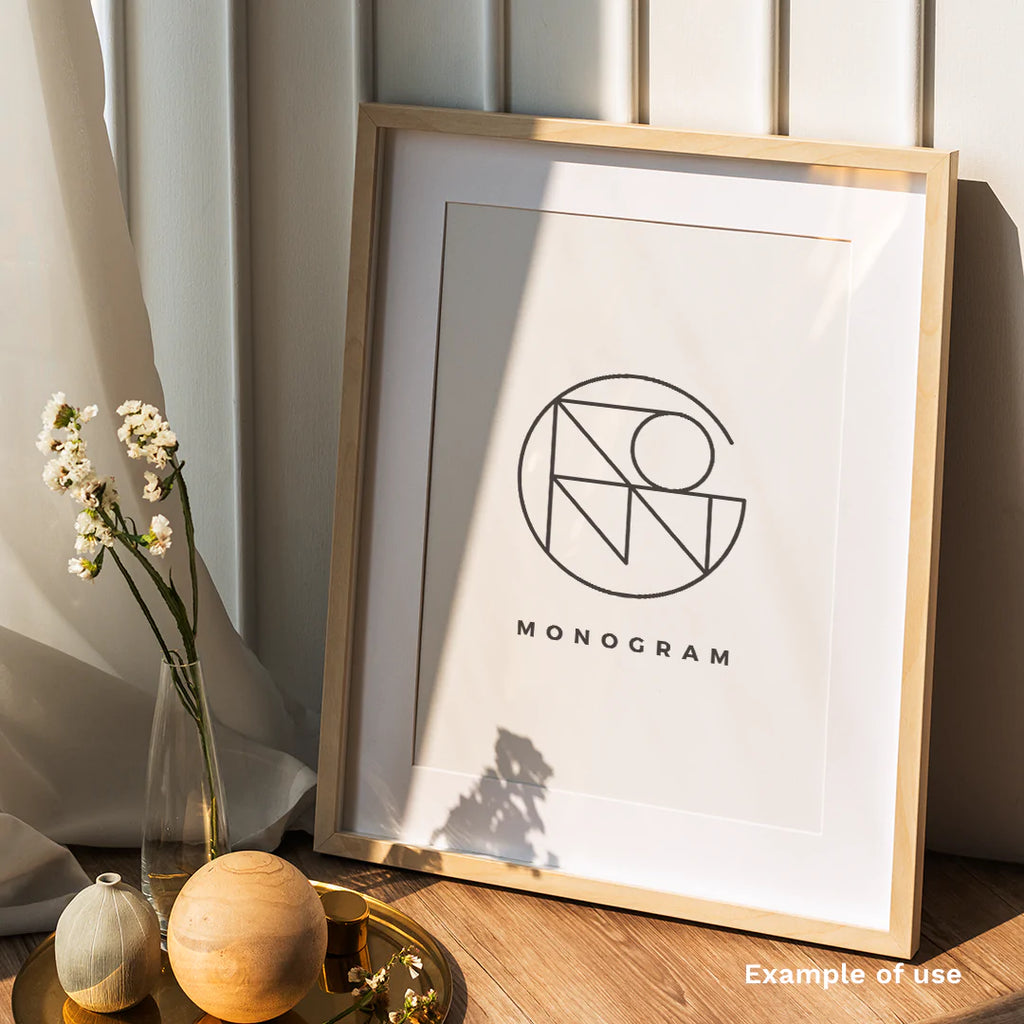 Custom Monogram Logo Design